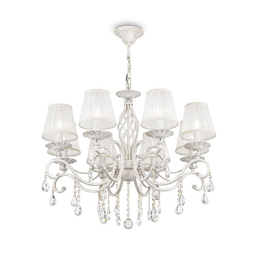 Lampe suspendue métal tissu - lampe,