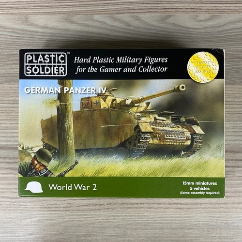 Plastic soldier panzer - plastic,