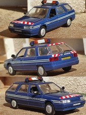 1/43 NOREV Renault 21 Nevada Break Gendarmerie Voiture Miniature Collection