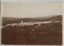 Algérie, Nedroma, vue de la ville  vintage print,  Tirage citrate  13x18  