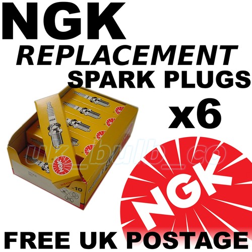 Neuf ngk remplacement - 6x,