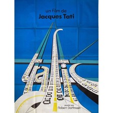TRAFIC Affiche de cinéma  - 120x160 cm. - 1971 - Jacques Tati, Marcel Fraval