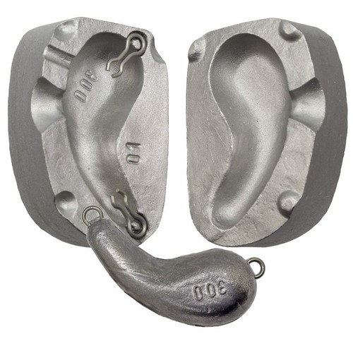 Moule plombs traine 300 grs - moule,
