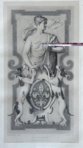 Chevignard engraving eau forte - eau,