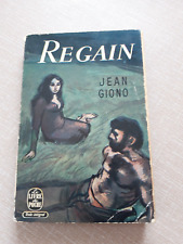 REGAIN JEAN GIONO LE LIVRE DE