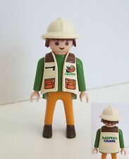 PLAYMOBIL (AA213) DINOSAURES - Homme Scientifique Expert Saurus Team 4174 