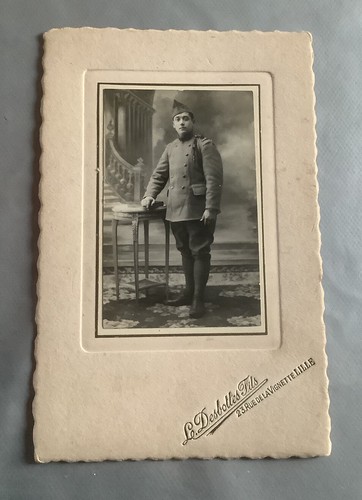 Carte photo soldat des - soldat,