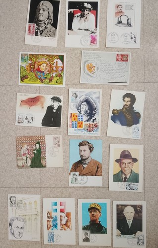Lot cartes premier - de,