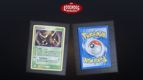 Carte pokémon scarabrute - pokémon, ex