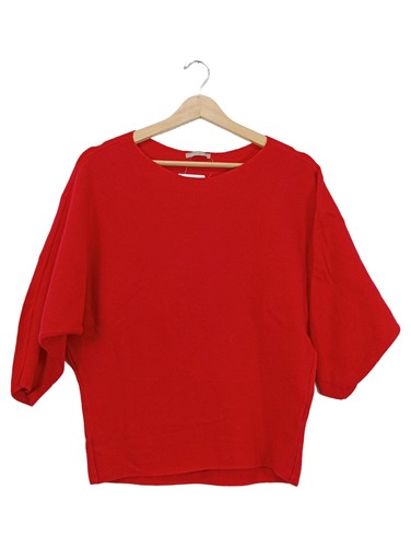 Orsay pull femme rouge manches - pull,