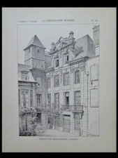 ROUEN, MAISONS RUE ST PATRICE