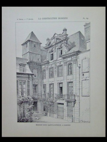 Rouen maisons rue patrice - maisons, st