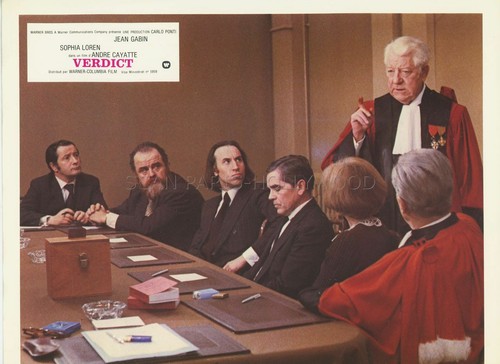 Jean gabin verdict 1974 - jean,