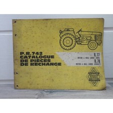 Renault Agricole R77 R78 - Catalogue piece detachees PR742 - Renault REN-7574271