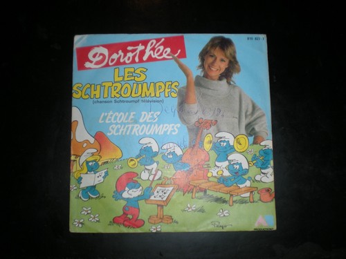 Dorothée les schtroumpfs - dorothée-les, schtroumpfs-sp