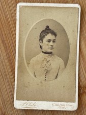 Photo Carte CDV Portrait femme
