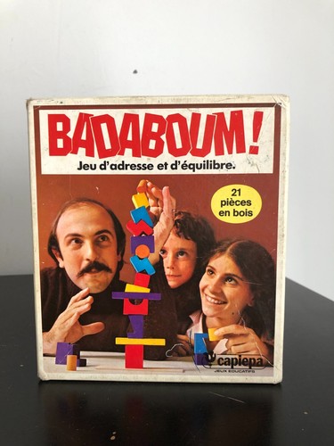 Badaboum jeu capieca vintage - badaboum,