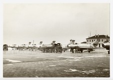 Mystère IV de l'Indian Air Force, prêts à être livrés - Photo originale Dassault