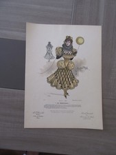 GRANDE GRAVURE MODE  1904 LE DIRIGEABLE AEROSTAT