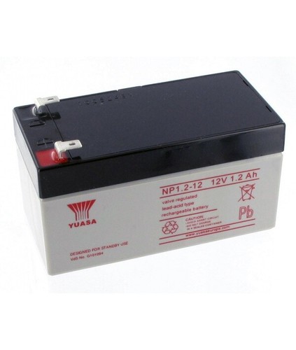 Batterie plomb yuasa 12v 2ah - batterie, 1.2ah