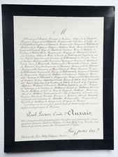 COMTE AUXAIS Willermont Marescot FAIRE PART Mathan NARCILLAC Valognes 1896