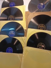 Lot de 7 disques 78 tours –