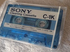 Cassette de nettoyage Sony