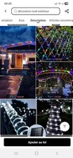 Led chaîne solaire lumières - led,