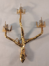 applique en bronze doré Félix AGOSTINI pour ARLUS