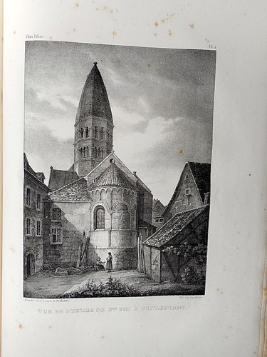 Alsace rhin lithographie - alsace,
