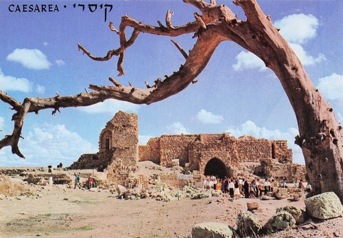 Israel caesarea ruines - ruines, de