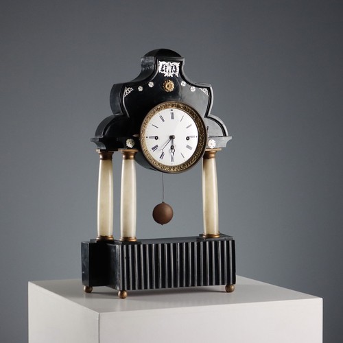 Horloge ancienne bois - horloge,