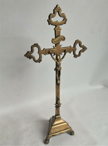 Superbe petit crucifix - , ancien