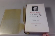 Marcel PROUST A LA RECHERCHE DU TEMPS PERDU III  La Pléiade Gallimard 1973