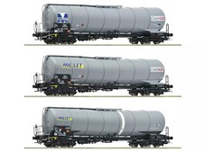 ROCO 3x wagon-citerne MILLET