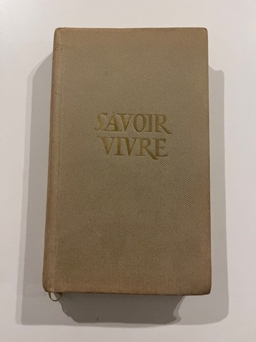 Livre savoir vivre tous - savoir,