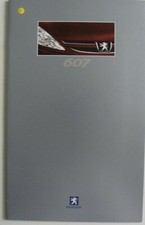 Brochure PEUGEOT 607 de 12 / 1999