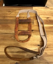 Porte Gourde Ancien en Cuir -
