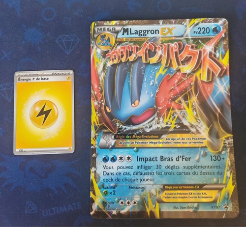 Carte pokémon laggron ex - carte, m