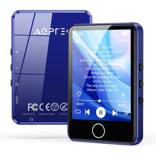 Lecteur mp3 64go bluetooth 3 - bluetooth, 5.3