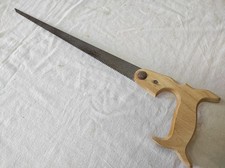 Outil à main Ancienne Scie à guichet, égoïne lame de 34 cm