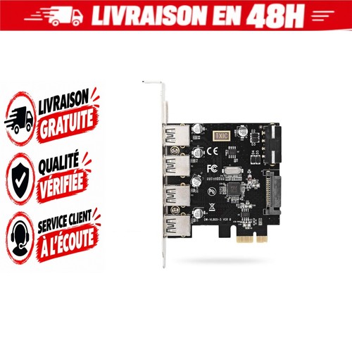 Carte pci vers usb - carte,