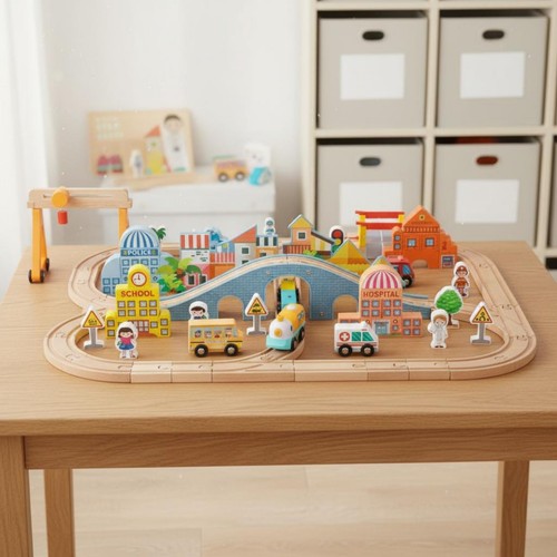 Circuit train bois - en,