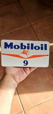 PLAQUE ÉMAILLÉE ANCIENNE MOBILOIL