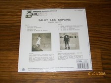 JOHNNY HALLYDAY E.P  " SALUT LES COPAINS "