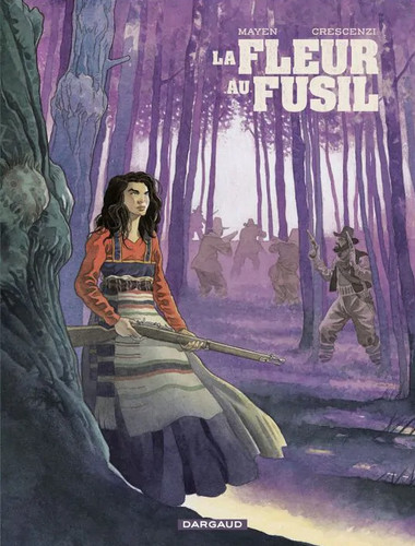 Fleur au fusil - fusil, /