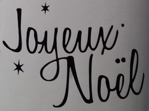Sticker joyeux noël pour - joyeux,