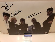 Autographed The Cars 11x14