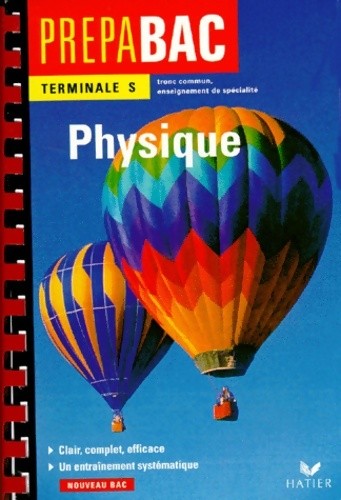 Physique terminale - , s