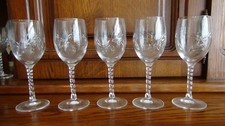 CRISTAL D’ARQUES 5 VERRES À